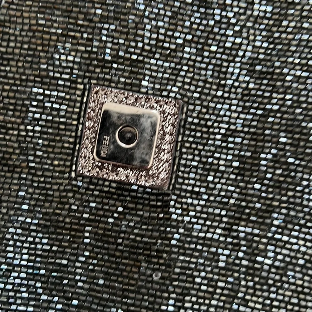 Vintage FENDI black beaded baguette! - Picture 4 of 5
